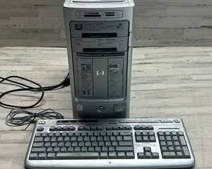 HP Pavilion Media Center PC m7000 Desktop Tower & Keyboard Intel Viiv Retro Windows PC
