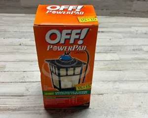 OFF PowerPad Mosquito Repellent Lantern New Sealed Outdoor Insect Control 15x15 Coverage