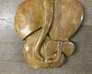 Hand-Carved Collectible Stone Elephant Sculpture – Made in Zimbabwe