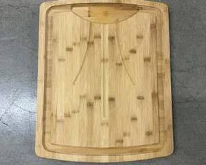 Bamboo Cutting Board with Juice Groove – Heavy Duty Kitchen Prep Board