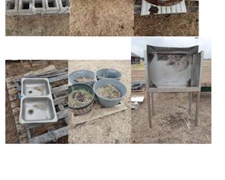 pict 10 sink pots fire blocks stand