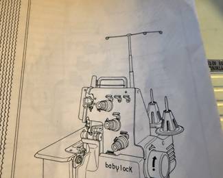 Baby lock sewing machine
