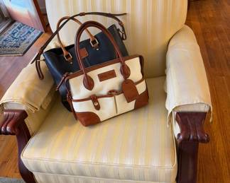 Dooney and Bourke purses, nice sitting chair 