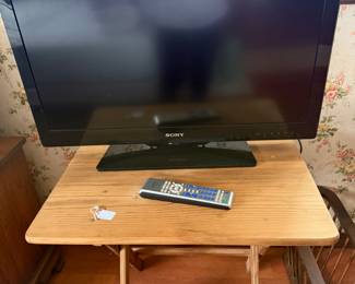 Large folding tray, Sony TV