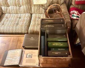 Large stamp collection