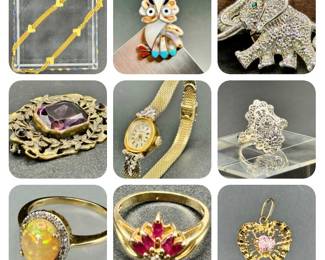 Fine Jewelry. Bid on Hibid - local pickup in Pinellas Park, FL.