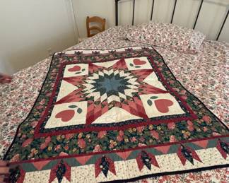 Ami’s had sewn quilt piece