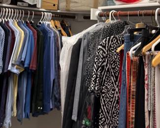 Men’s and women’s clothes