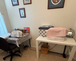 Sewing room supplies