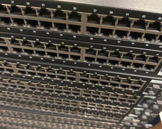 A large group of servers