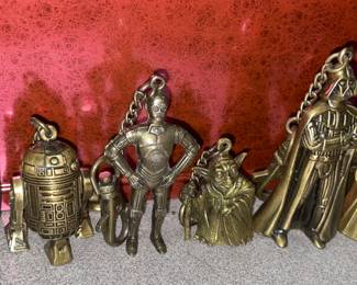 Vintage Star Wars keychains