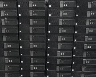 A large group of Computers