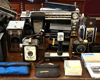 Vintage camera collection