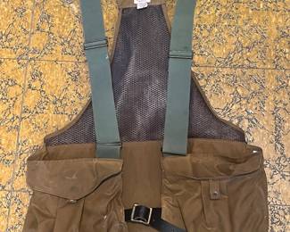Vintage Filson Tin Cloth Game Bag Vest