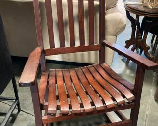 Wood Rocker