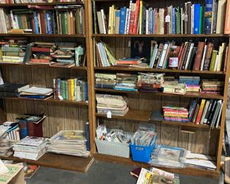 Books and magazines on all subjects