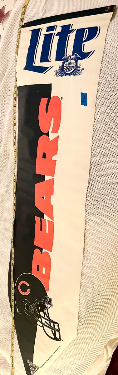 Chicago Bears 58” long Banner $50