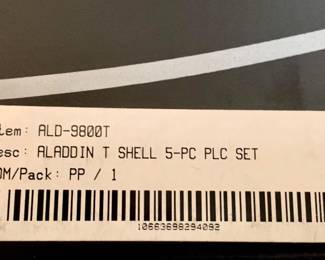 Bugatti By Vetri Aladdin Antq Tortoise Shell 5Pc Set 18/10 SS Acrylic Handle NIB $75/ 5pc place setting; 8 place settings available