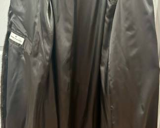 Vntg Full Length Mink Coat by Pierre Balkan Paris “M/L” / Cuff Sleeves $750