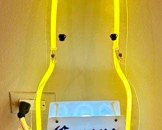 36”H CORONA EXTRA LIGHTED BEER BOTTLE NEON DOUBLE SIDED SIGN - $300