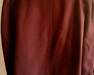 Burberry Brit burgundy winter coat size 2 $135