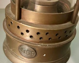 Brass Coal Miners Lantern $85