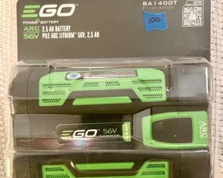 NEW IN Package “GO” 56volt ARC Lithium power battery 2.5AH for lawn mower $100