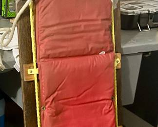 Arondack Vntg Wood Toboggan 72” long - $150