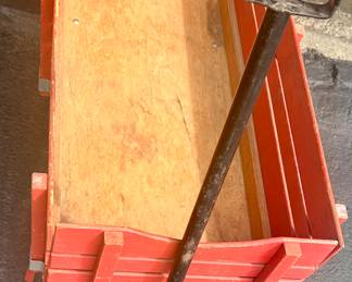 Town & Country Vintage wagon red slats can be removed $75