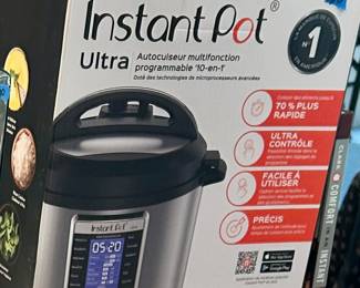 6qt Instapot Ultra NIB 10 in 1 programmable Pressure Cooker $89