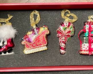 Vintage Box of 12 Collectible Ornaments $120
Possibly Radco or Frontgate