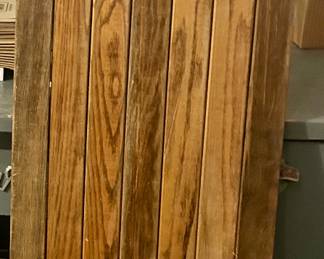 Arondack Vntg Wood Toboggan 72” long - $150