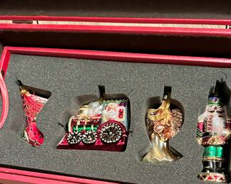 Vintage Box of 12 Collectible Ornaments $120
Possibly Radco or Frontgate