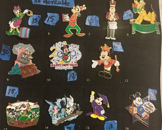 Disney World  holiday pins, Tower of Terror $30