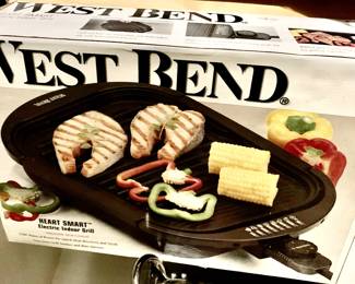 NIB West Bend Electric Indoor Grill $30