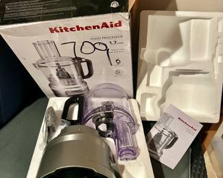 New Kitchenaid KFP0718CU Food Processor - Contour Silver 7 Cup $69