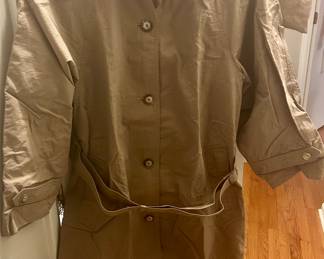 Hammacher Schlemmer packable raincoat folds into its own zippered pouch for travel $25