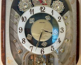Seiko Melodies in Motion Wall Clock $100