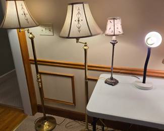 8 different lamps