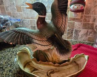 Lane & Co Mallard Duck TV Lamp