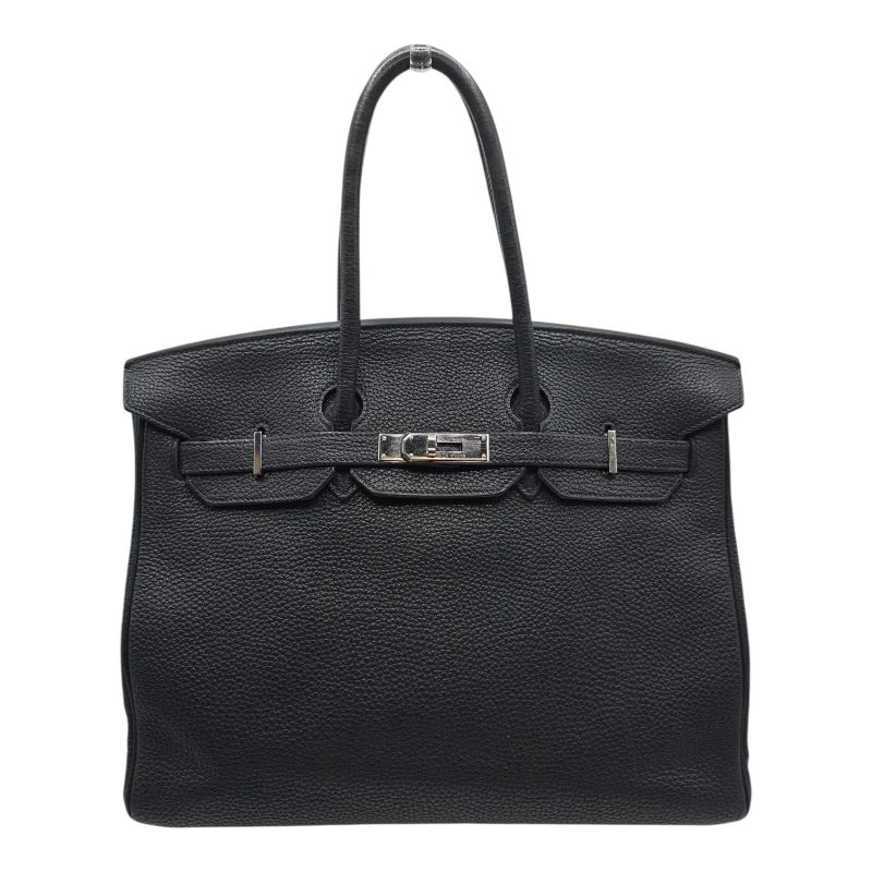 Hermès Birkin 35 Togo Black with Palladium Hardware (2009)