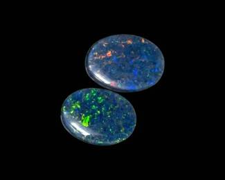 12.79 Carats Total – Australian Opal Doublets