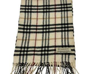 Burberry Classic Check Merino Wool & Cashmere Scarf