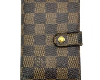 Louis Vuitton Damier Ebene French Purse Wallet