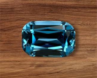 21.37 Carat Electric Blue Topaz