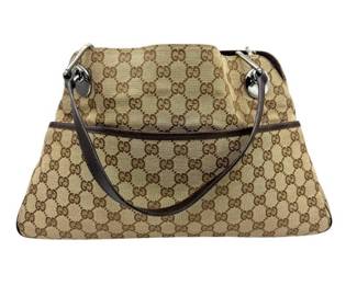 Gucci GG Canvas Jackie Shoulder Bag