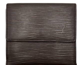 Louis Vuitton Épi Leather Trifold Wallet (Brown)
