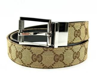 Gucci GG Supreme Canvas Belt (Size 90/36)