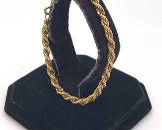 Gold Chain Bracelet