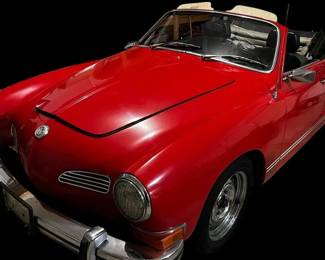 1972 Convertible Karman Ghia